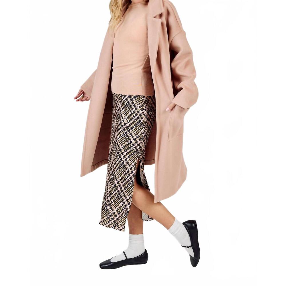 NEW SADIE & SAGE hayley open coat in rose - Picture 3 of 6